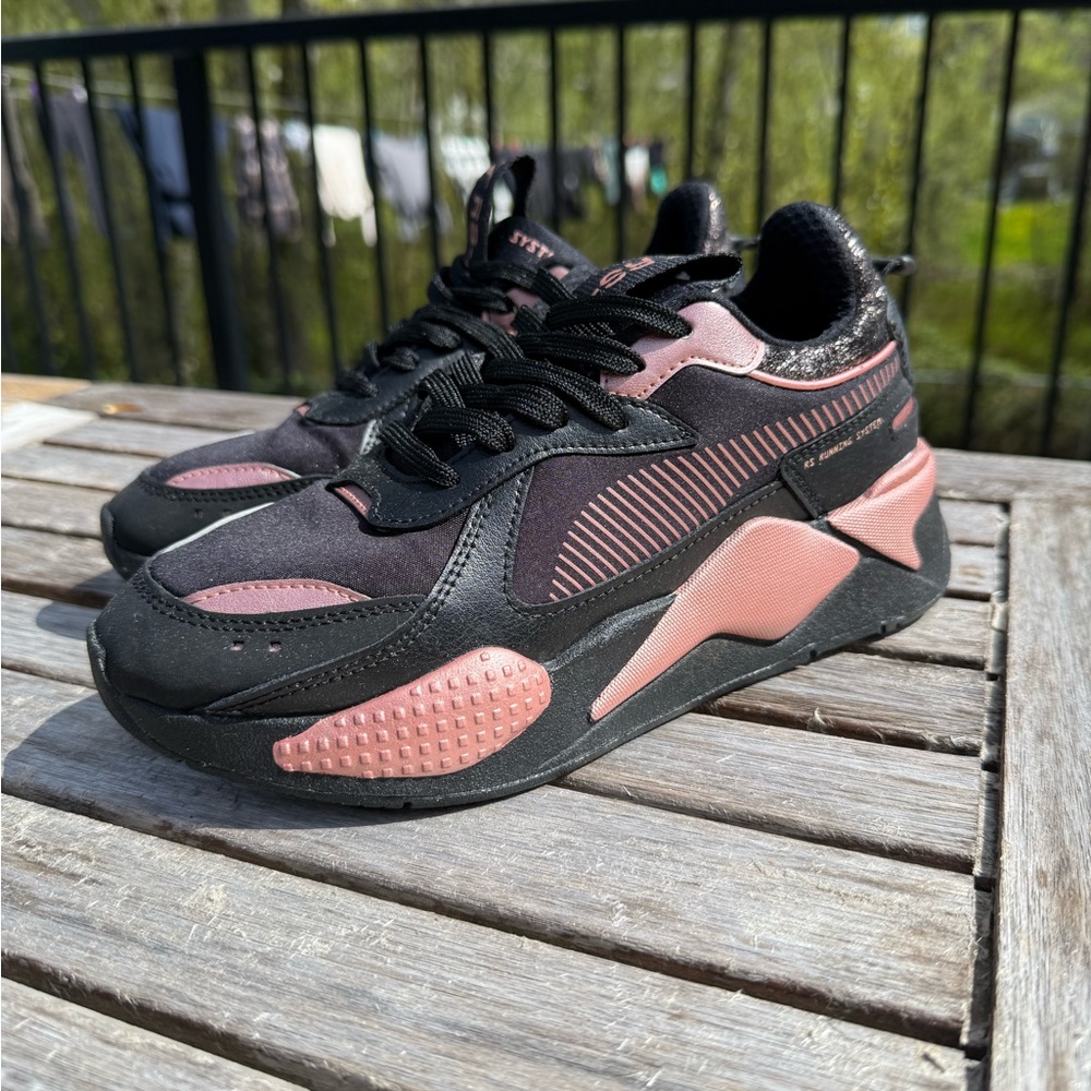 Black and Pink Puma RSX